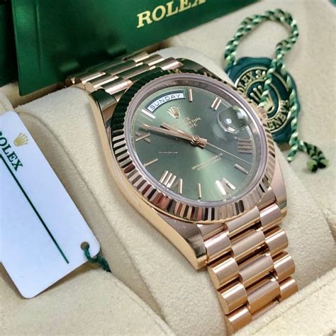 rolex rose gold dial|rolex rose gold 40mm president.